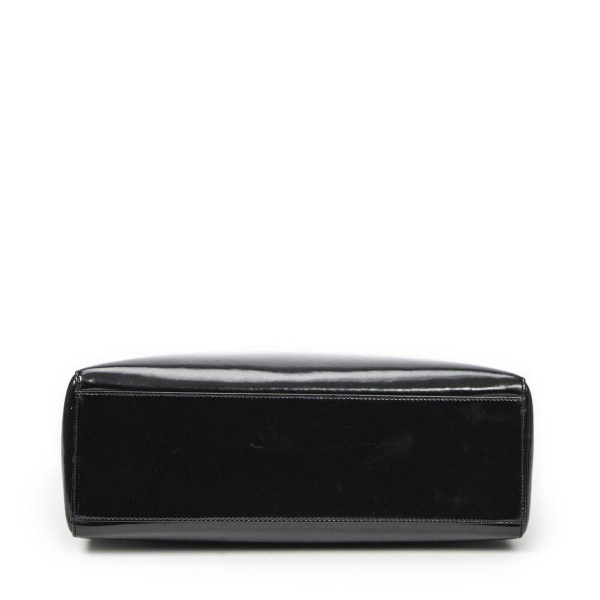 Dior Lady Dior Zip Black Smooth Leather Handbag