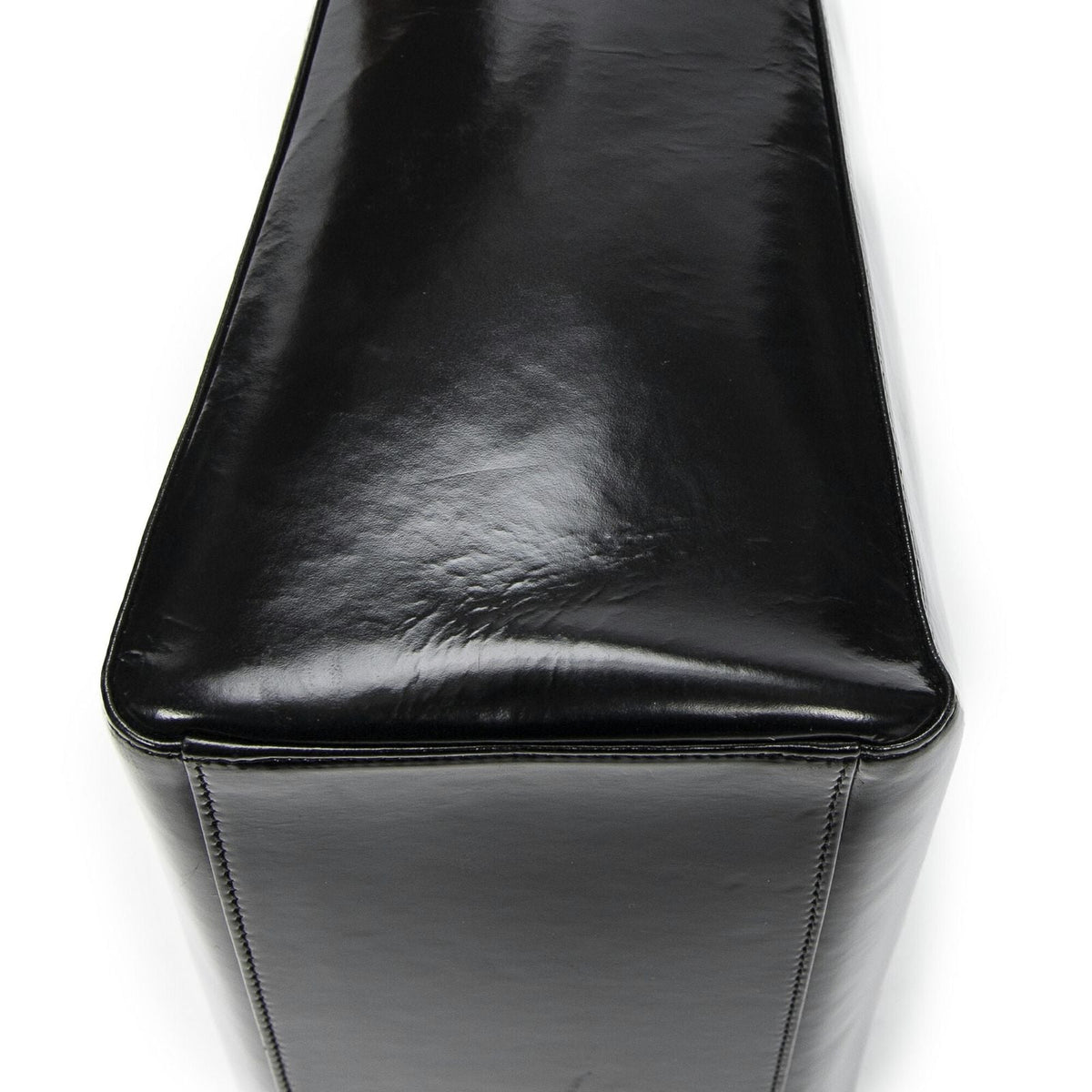 Dior Lady Dior Zip Black Smooth Leather Handbag