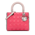 Dior Lady Dior Cannage Pink Handbag