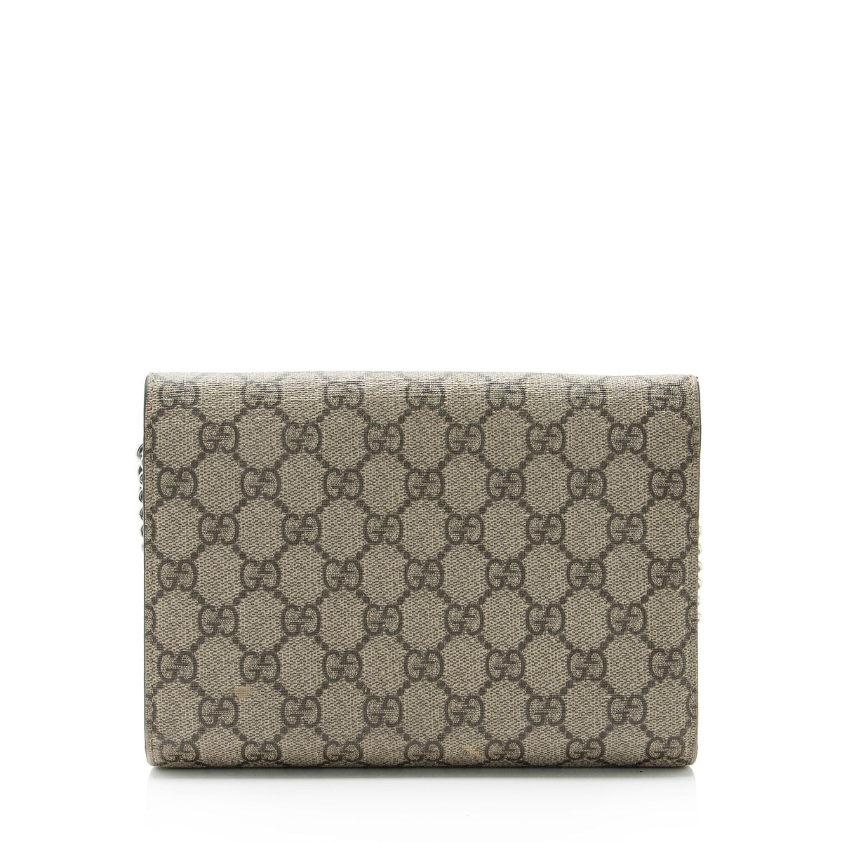 Dionysus Chain Wallet GG Coated Canvas Small