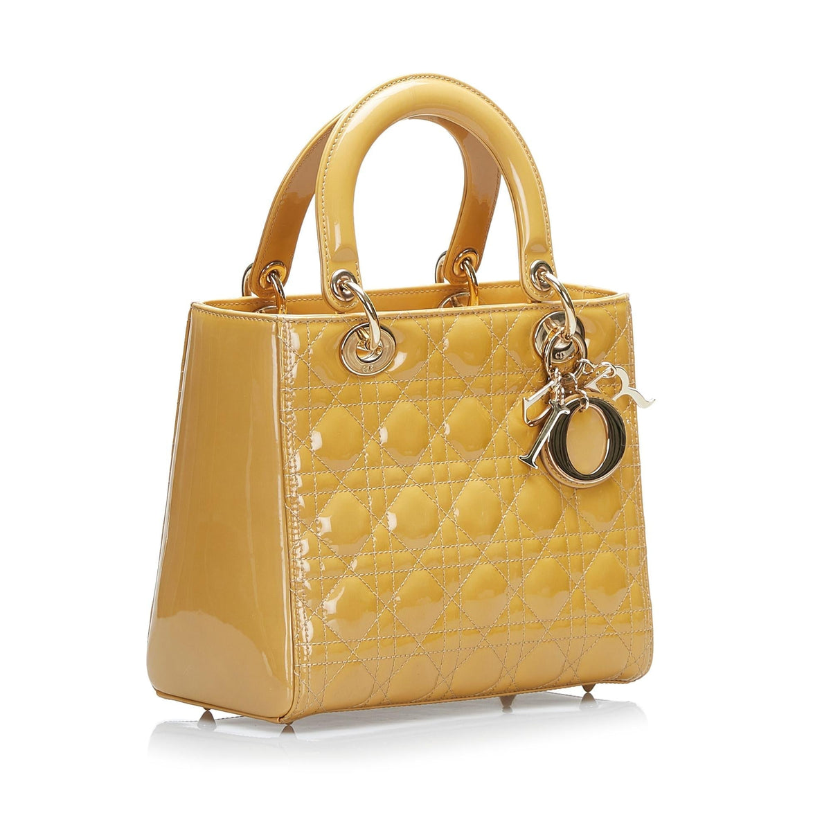 Dior Lady Dior Leather Mini Handbag