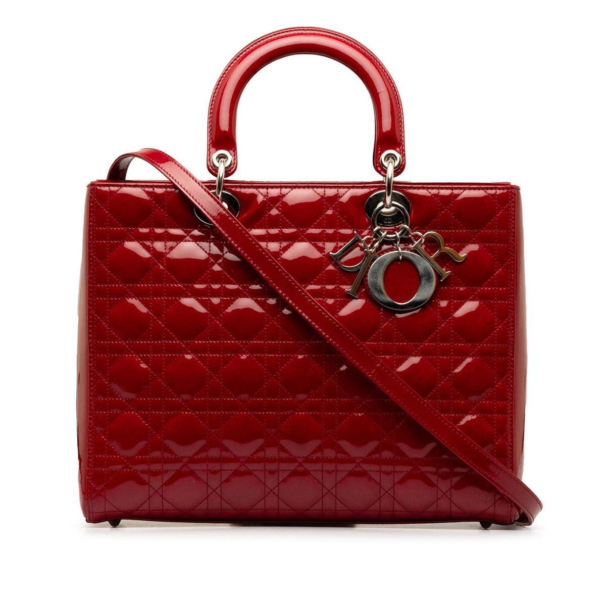 Dior Lady Dior Leather Handbag